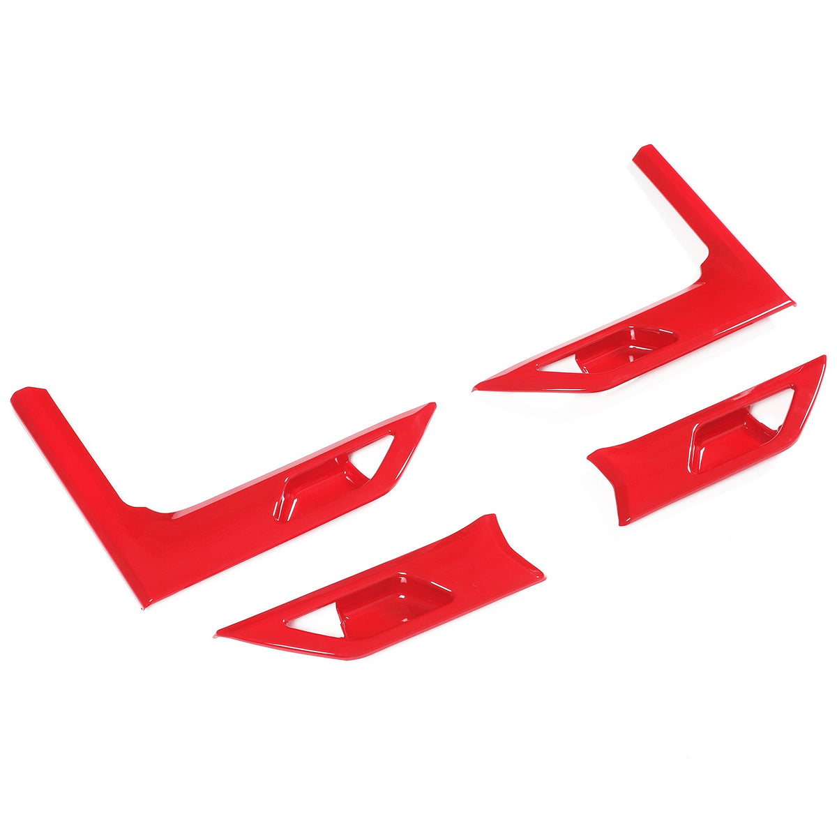 Sport Red ABS Inner Interior Door Bowl Trim Cover For Lexus GX 2024+ US 11