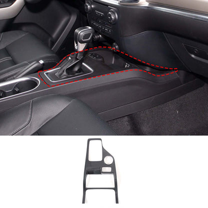 ABS Carbon Fiber Interior Center Console Frame Trim For Ford Ranger 2015-22 9