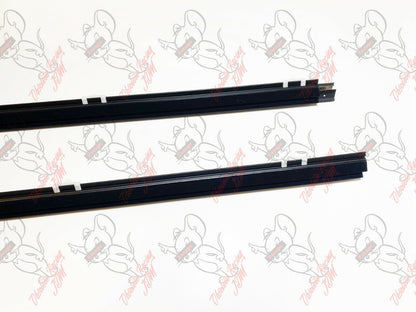 HONDA GENUINE CIVIC EG6 EG4 Window Door Molding Weather Strip Outer Pair Set OEM 12