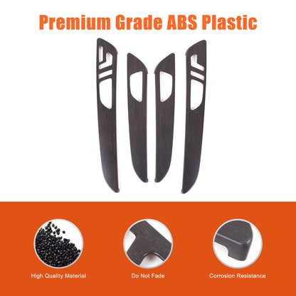 Grain Interior Car Door Panel Cover Trim For Benz GLE GLS ML GL 2013-2019 9