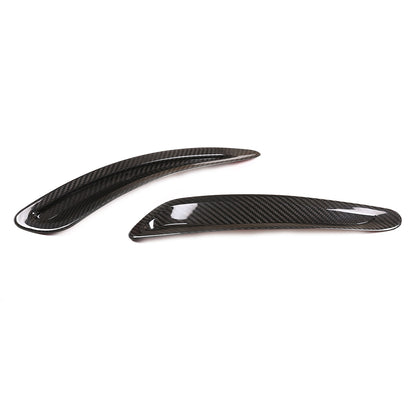 2pcs Real Carbon Fiber Side Hood Vent Covers For Toyota Supra A90 MKV 2019-24 12