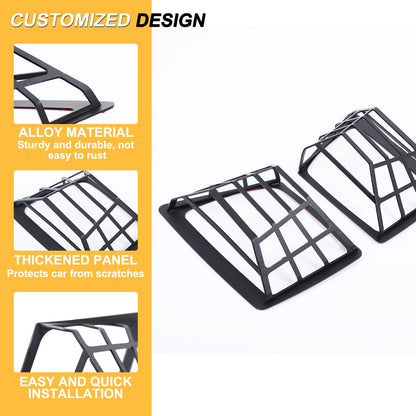 Hood Side Marker Light Guard Trim Cover For Mercedes-Benz G-Class W463 19+ US 9