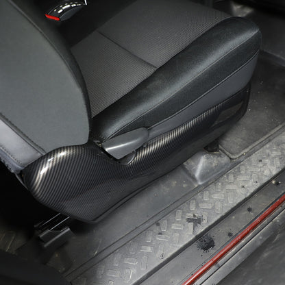 Carbon Fiber Style Seat Handle Panel Cover Trim For Toyota FJ Cruiser 07-21 US 5