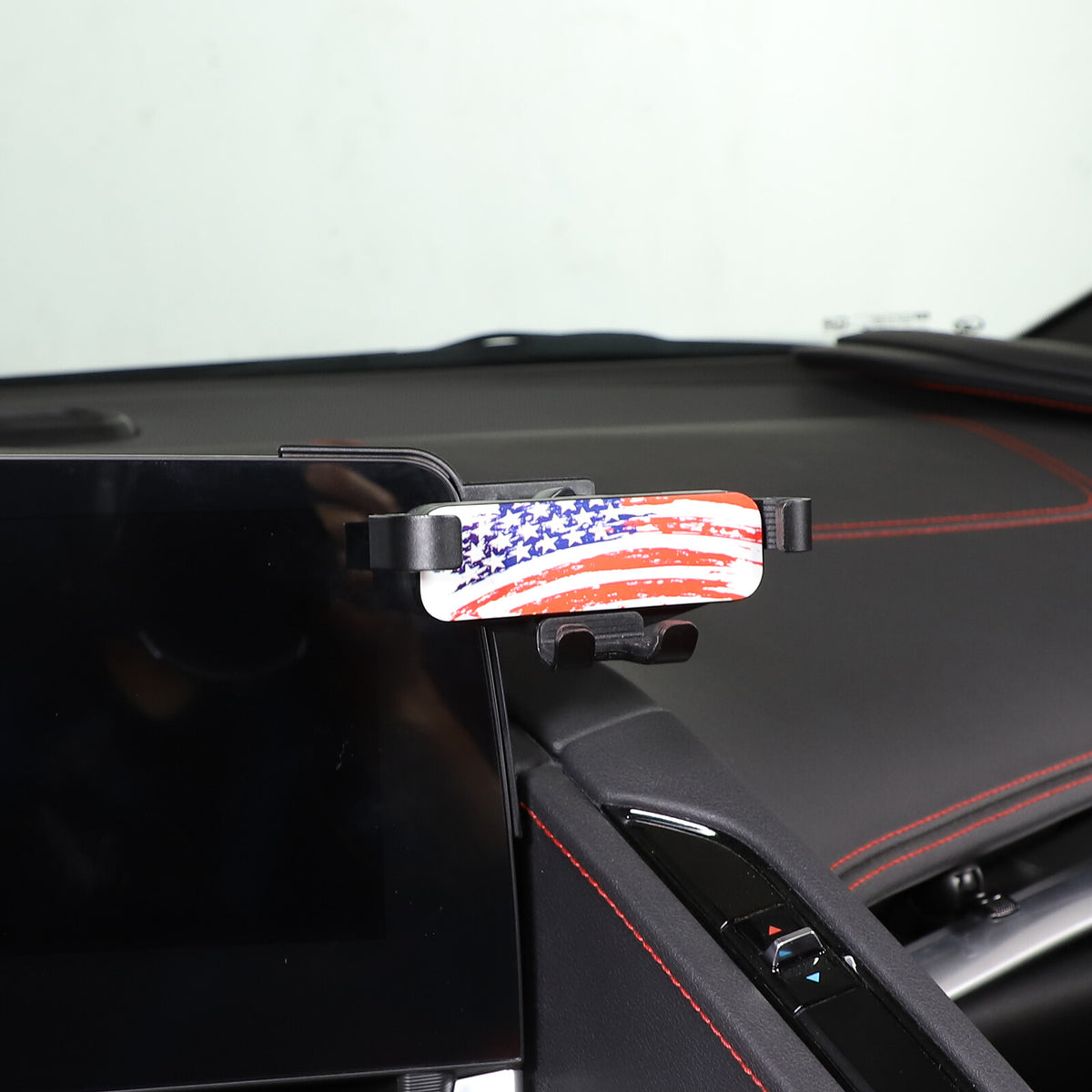 Center Console Interior Dashboard Phone Holder Mount Bracket For Corvette C8 20+ 50