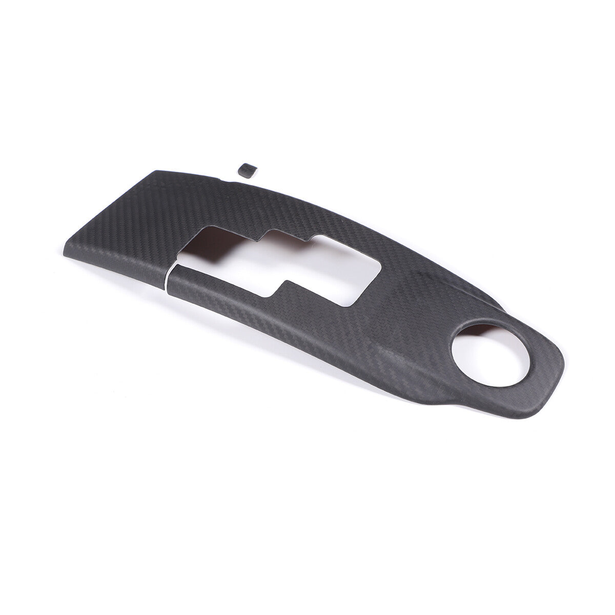 Matte Real Carbon Fiber Gear Shift Panel Trim Cover For Nissan GTR 2008-2016 7