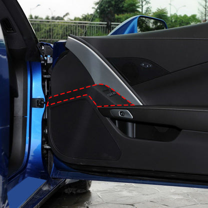 Red Real Carbon Fiber Interior Center Full Trim Set Kit For Corvette C7 2014-19 - Variants 1-5 3