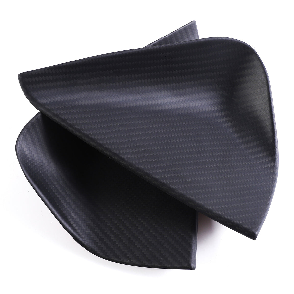 Matt Real Carbon Fiber Dashboard Anti-collision Door Trim Cover For Corvette C8 15