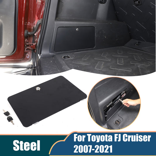 Rear Trunk Side Vault Safe Cargo Storage Lock Box For Toyota FJ Cruiser 07-21 US 1