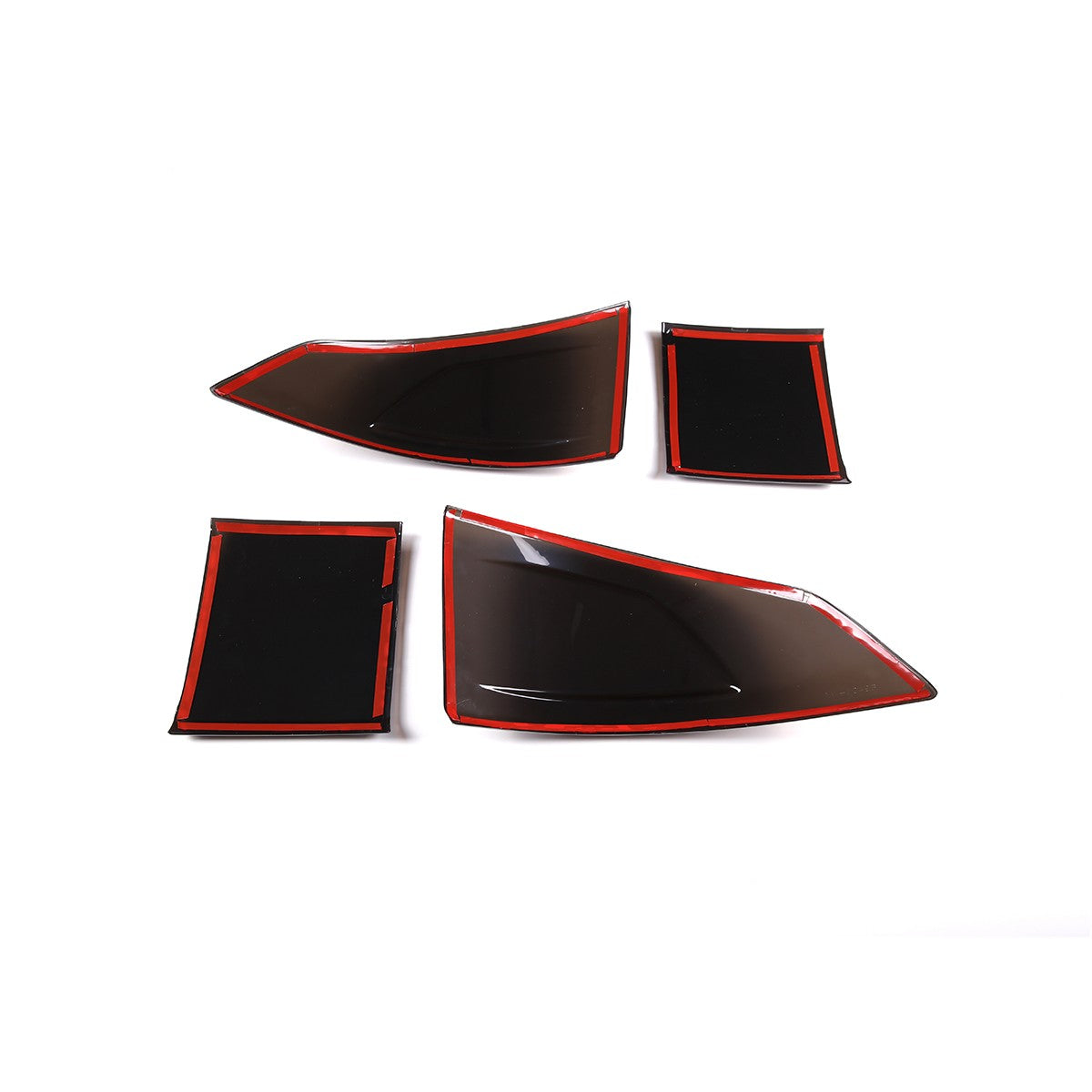 ABS Smoked Blackout Tail Light Covers For Land Rover Discovery Sport 2020-2022 17