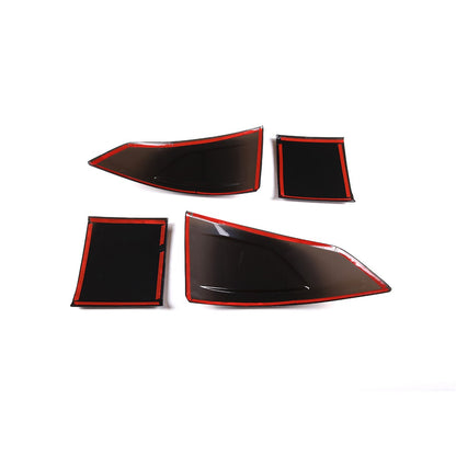 ABS Smoked Blackout Tail Light Covers For Land Rover Discovery Sport 2020-2022 17