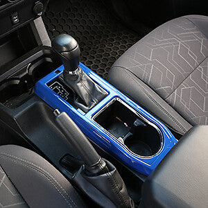Dark Blue Interior Dashboard Center Console Trim Set Kit For Toyota Tacoma 16-23 14