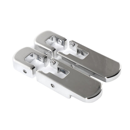 Replacement Aluminum Chrome Silver Hood Handle Cover Trim For Hummer H2 2003-09 14