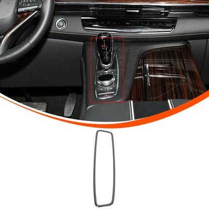 Carbon Fiber ABS Center Console Gear Trim Set For Cadillac Escalade 21-23 US 3