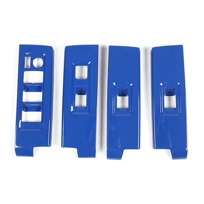 ABS Blue Car Center Panel Trim Interior Accessories For Toyota Tundra 2022-2026 - Variants 6-10 3