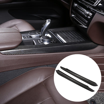 Real Carbon Fiber Full Interior Set Cover Trim Kit For BMW X5 F15 2014-18 US 27
