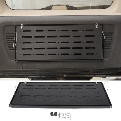 Tailgate Trunk Molle Panel Rear Door Cargo Organizer Kit For Hummer H3 2005-2009 2