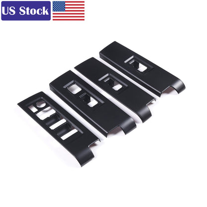 Matte Black ABS Interior Decoration Cover Trim Kit For Toyota Tundra 2022-26 US - Variants 26-29 26