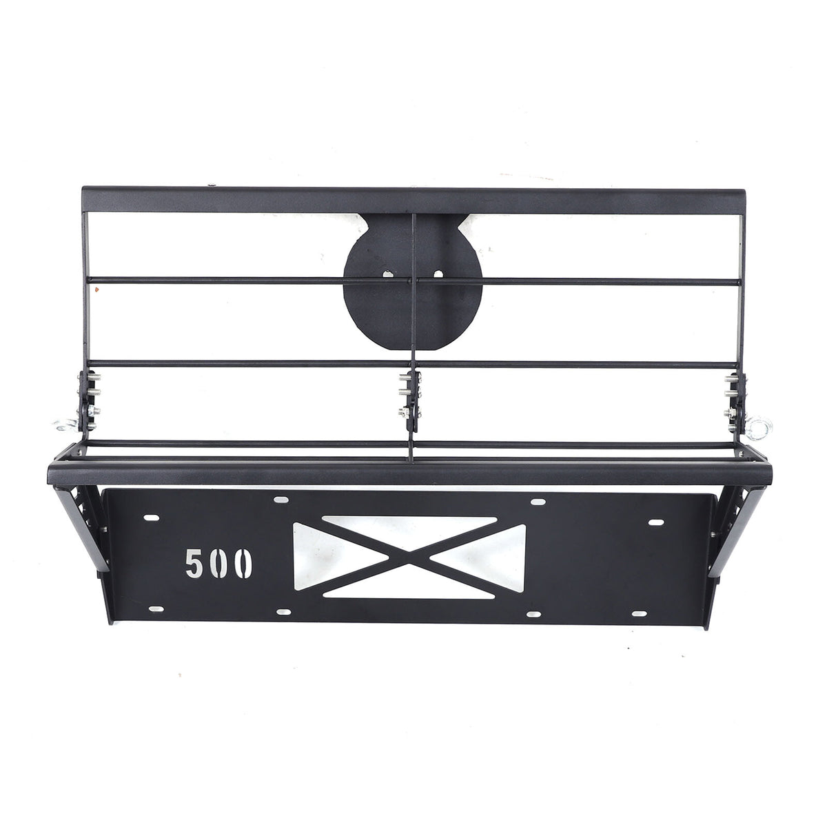 Hitch Mount Cargo Carrier Basket Rear Rack For Fiat 500 2010-2024 7