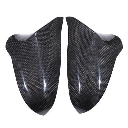 Real Carbon Fiber Side Mirror Cover Trim For BMW M3 F80 M4 F82 2015-2019 7