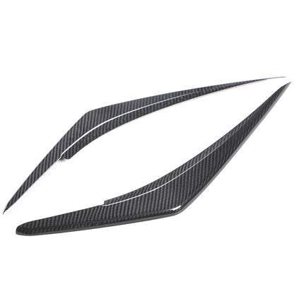 Real Carbon Fiber Front Headlight Eyebrow Trim For Subaru WRX/Levorg 2022-2023 13