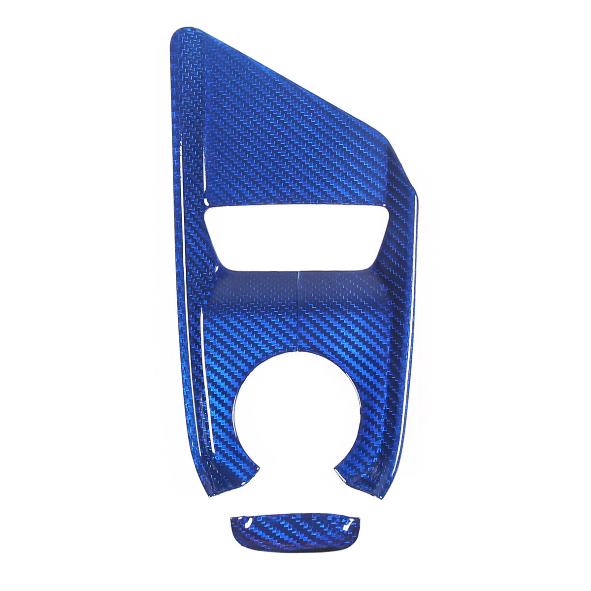 Blue Real Carbon Fiber Full Interior Set Decor Trim Kit for Corvette C8 20-25 - Variants 6-10 21