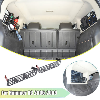 Carbon Steel Aluminum Rear Side Window Molle Panel For Hummer H3 2005-09 1