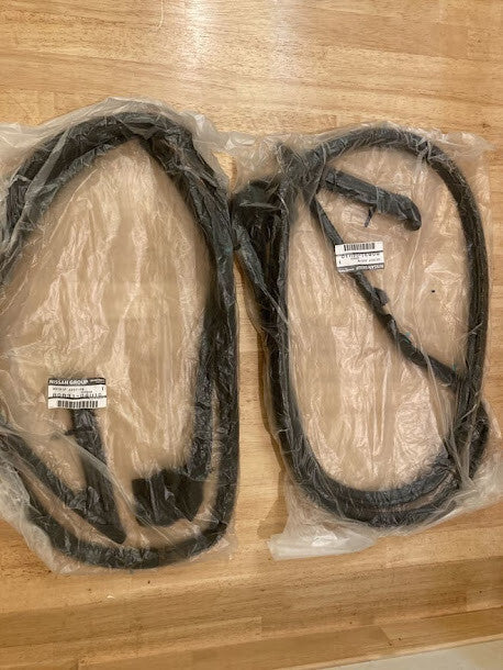 NISSAN Skyline R32 DOOR WEATHER STRIP LH RH Set 80831-04U10 80830-04U10 OEM 5