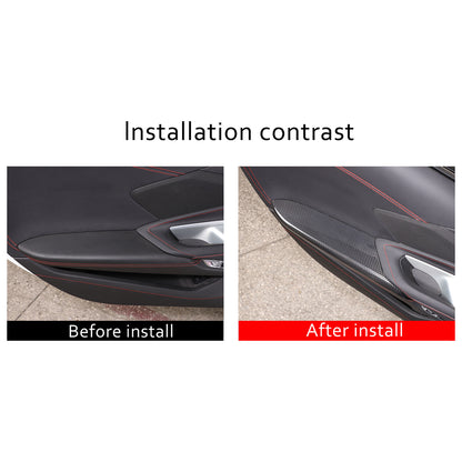 Forged Real Carbon Fiber Full Interior Set Cover Trim Kit For Corvette C8 20-25 - Variants 36-40 18
