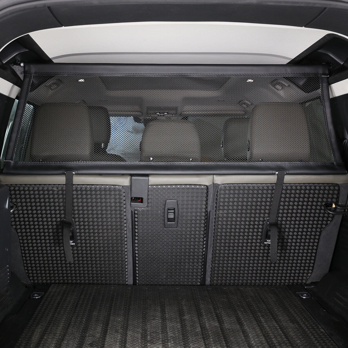 Trunk Cargo Net Pet Isolation Protection Net For Land Rover Defender 110 20-2022 13