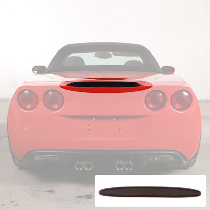 Smoked Black Front Headlight & Rear Tail Light Cover Trim For Corvette C6 05-13 64