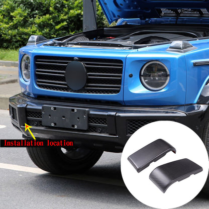 Real Carbon Fiber Front Bumper Cover trim For Benz G Class W463 G65 G55 G63 19+ 1