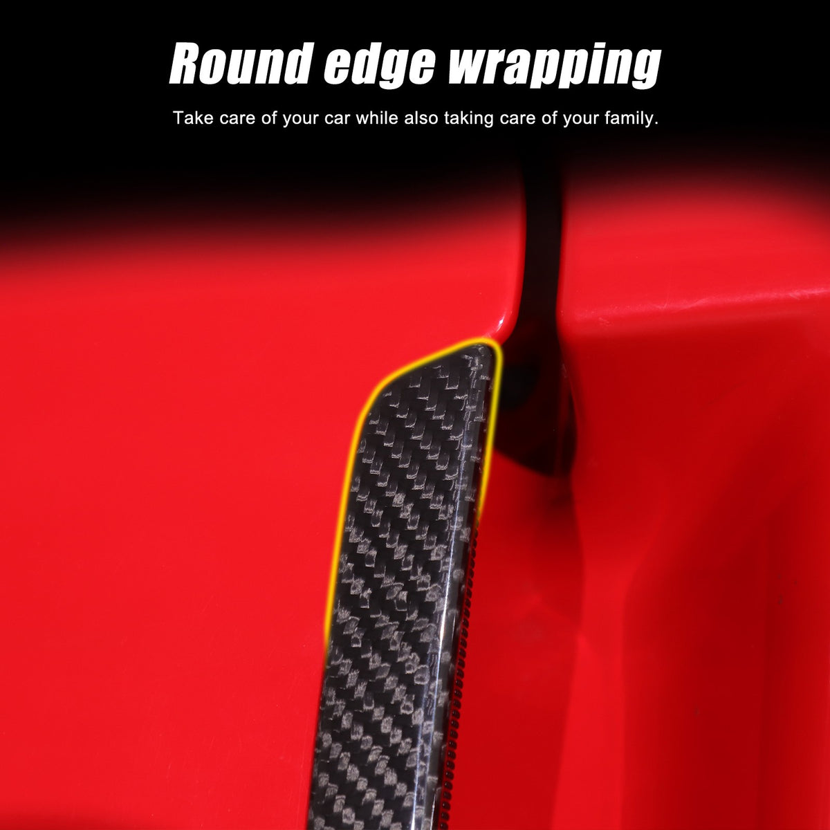 Real Dry Carbon Fiber Door Handle Trim For Corvette C6 2005-2013 15
