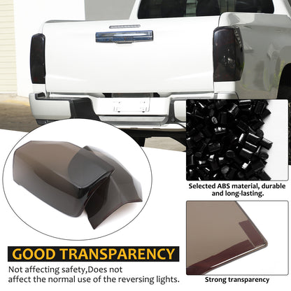 ABS Transparent Smoked Black Gray Tail Light Cover For Mitsubishi L200 2019+ 21