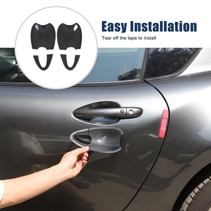 Real Carbon Fiber Exterior Outer Door Bowl Trim For Mazda MX-5 Miata 2016-2025 6