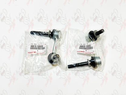 Lexus OEM LINK ASSY, FRONT STABILIZER Right & Left Set Genuine 4
