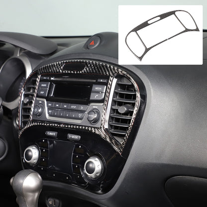 Soft Carbon Fiber Interior Center Console trim Sticker For Nissan Juke 2011-2019 98