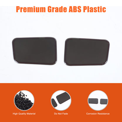 Smoked Black Rear Tail Light Lamp Decor Cover Trim For Hummer H2 2003-2009 8