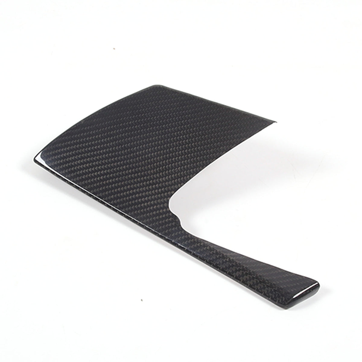 Real Dry Carbon Fiber Driver Side Air Vent Upper Trim For Corvette C8 20-25 9
