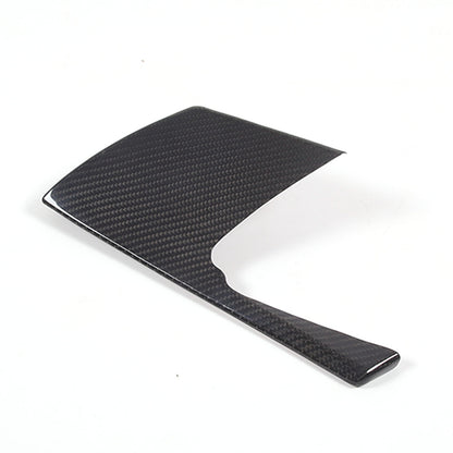 Real Dry Carbon Fiber Driver Side Air Vent Upper Trim For Corvette C8 20-25 9