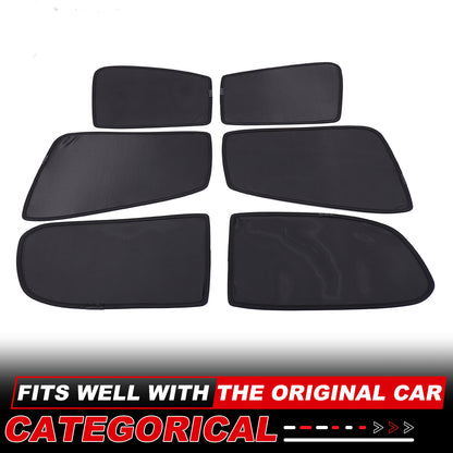 Rear Window Mesh Sun Shade Cover Windshield For Mitsubishi L200 Triton 2015-23 6
