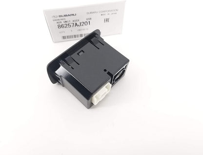 Subaru Genuine Front Console Auxiliary USB Outlet Aux Jack 86257AJ201 OEM 4
