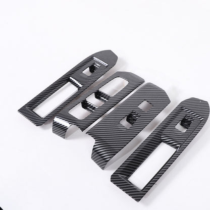 ABS Carbon Fiber Interior Full Set Panel Cover Trim Kit for Toyota Tacoma 24-26 - Styles 1-5 23
