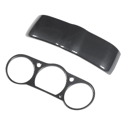 ABS Carbon Fiber Dashboard Instrument Top Trim For Nissan 350Z Z33 2003-06 US 6
