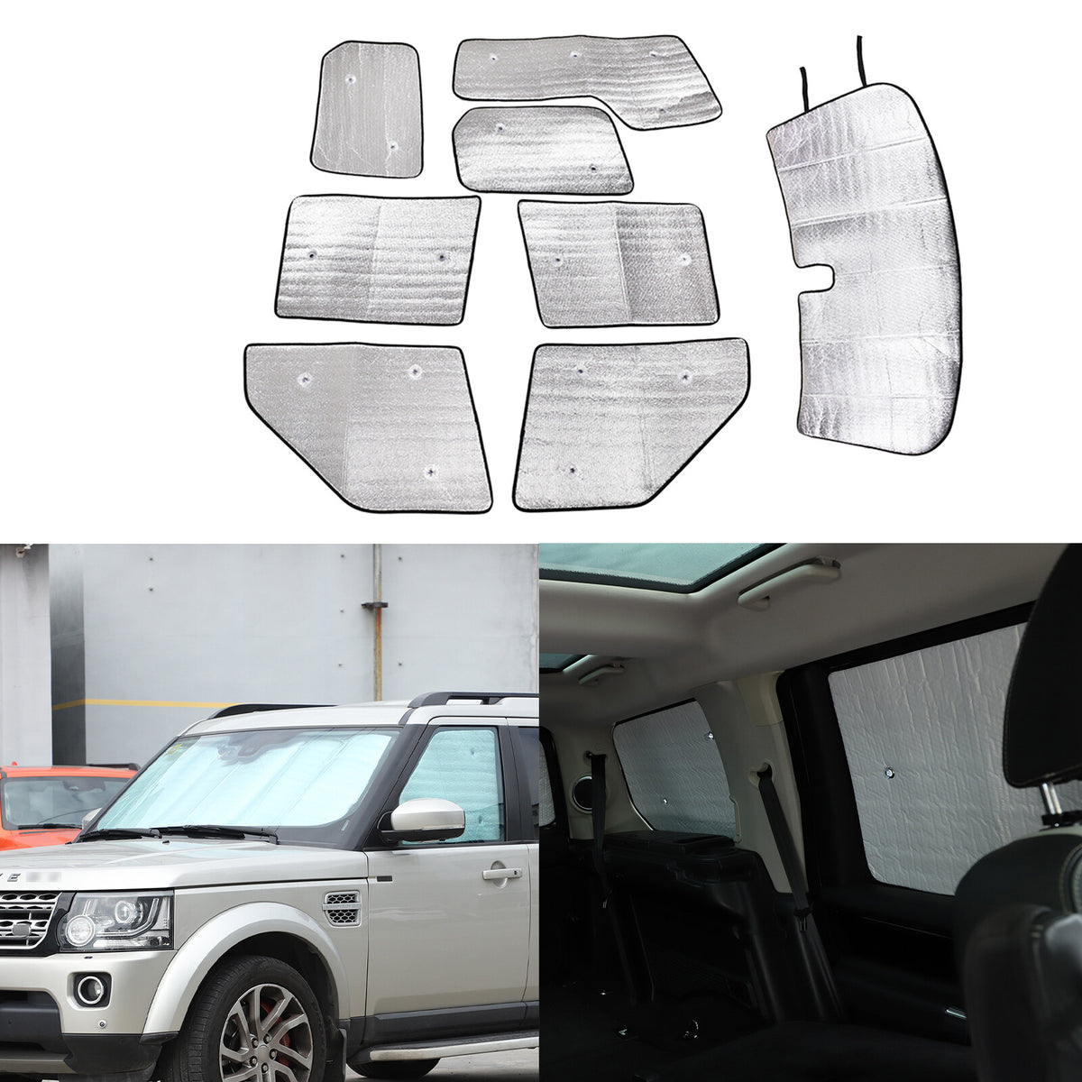 Full Window Sunshade Cover Shade Visor For Land Rover Discovery 4 LR4 L319 10-16 23