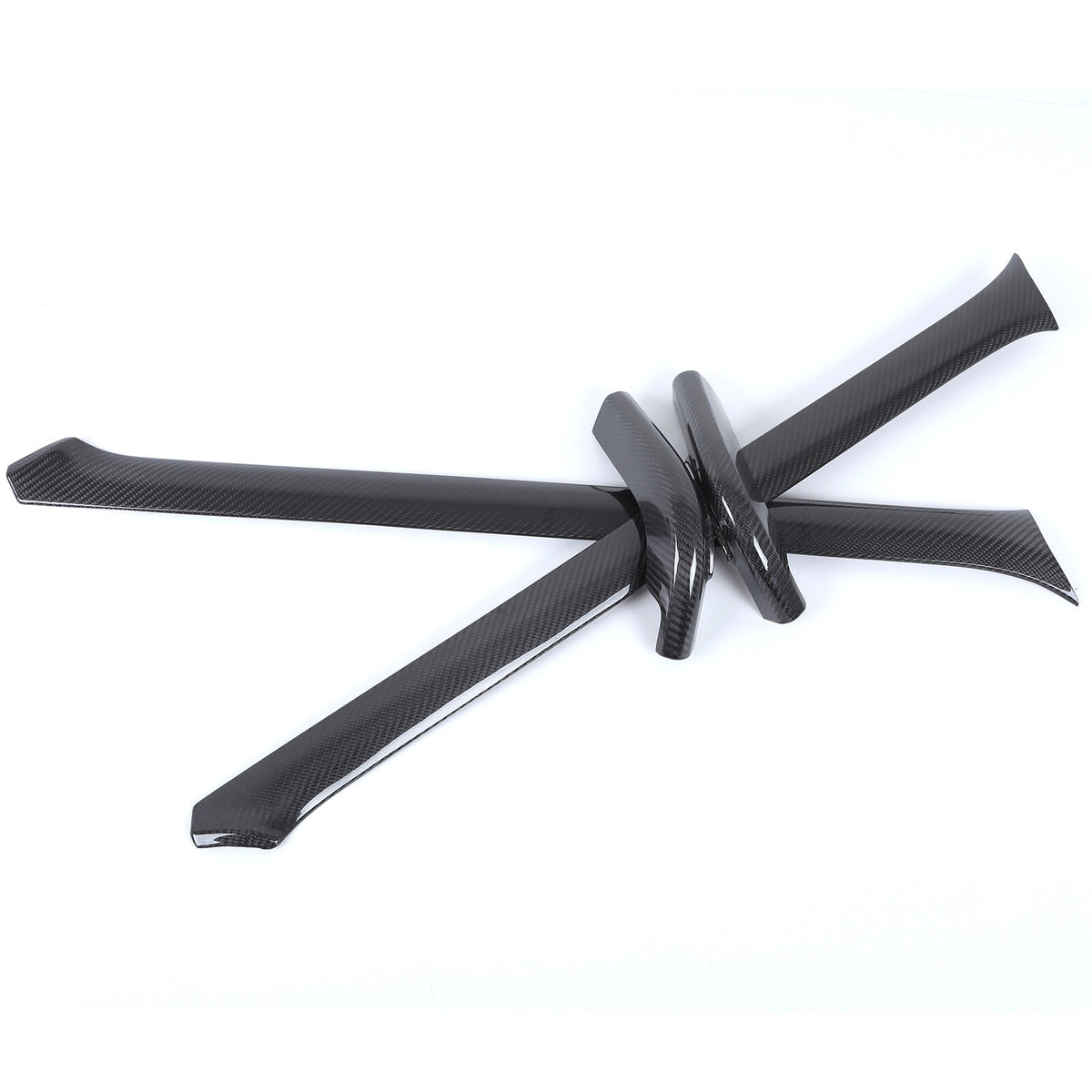 Real Carbon Fiber A-Pillar Trim Cover For Benz G-Class G500 W465 2025+ US 5