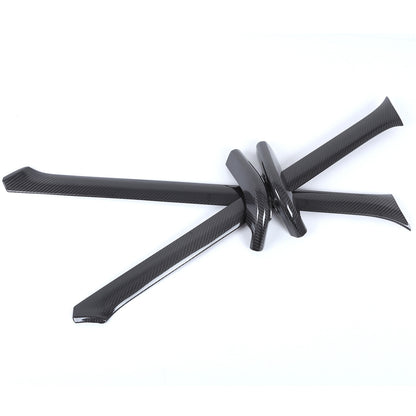 Real Carbon Fiber A-Pillar Trim Cover For Benz G-Class G500 W465 2025+ US 5