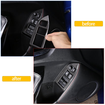 Real Carbon Fiber Interior Center Trim Set For Toyota 86 Subaru BRZ 2012-2020 58