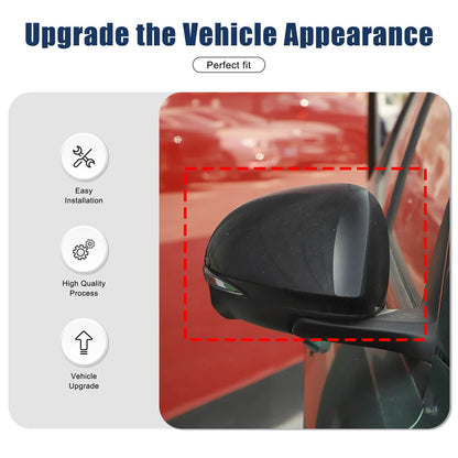 Real Carbon Fiber Outer Exterior Rearview Mirror Covers For Alfa Romeo Tonale 14