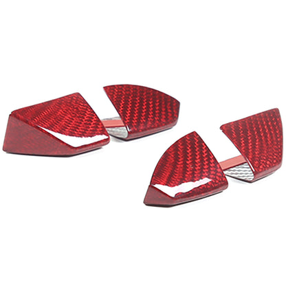 Red Real Carbon Fiber Interior Center Full Trim Set Kit For Corvette C7 2014-19 - Variants 1-5 39