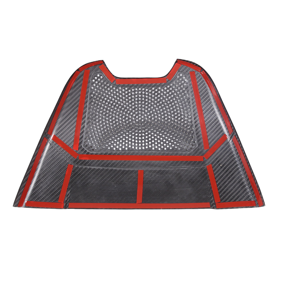 Real Carbon Fiber Rear Charger Speaker Cover Trim For Corvette C8 Convertible 23